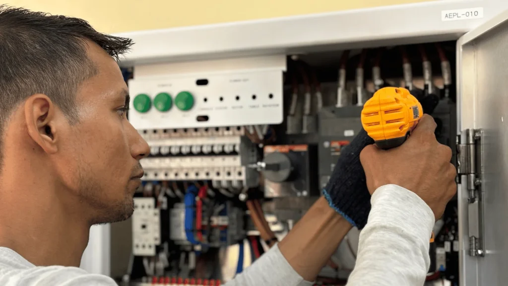 Electrical panel upgrade in a Northwest Arkansas home