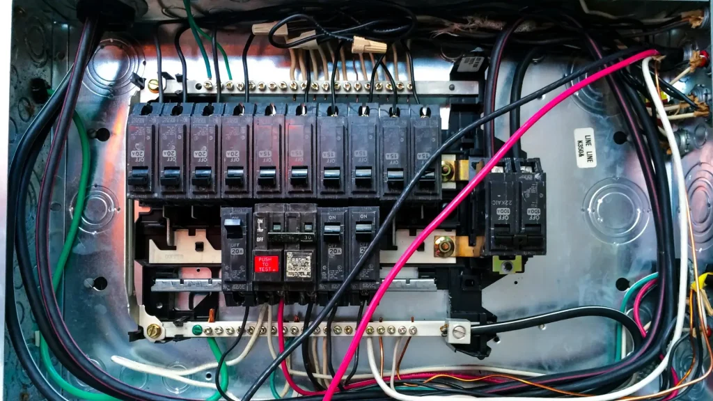 Electrical panel with limited capacity causing frequent breaker trips
